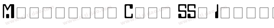 Monologue Caps SSi Italic Small Caps字体转换